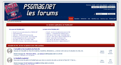 Desktop Screenshot of forum.psgmag.net