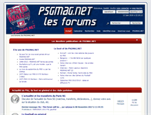 Tablet Screenshot of forum.psgmag.net